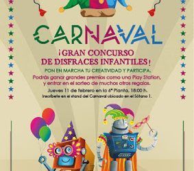 El Corte Inglés organiza un concurso de disfraces infantil con motivo del Carnaval