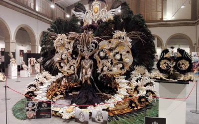 La sala La Recova acoge una muestra dedicada a las reinas del Carnaval.