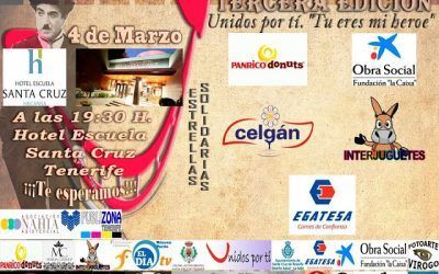 Unidos Por Ti entregará  los premios «Tú eres mi heroe» 2016 el próximo 4 de marzo