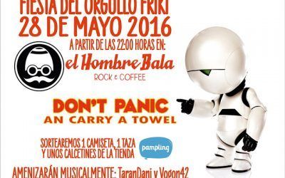El Hombre Bala hará una fiesta este sábado con motivo del Día del Orgullo Friki