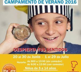 Un campamento veraniego  para estimular los sentidos de los más pequeños