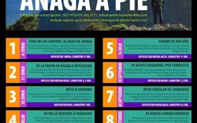 Santa Cruz Sostenible organiza nueve rutas para descubrir los senderos de Anaga