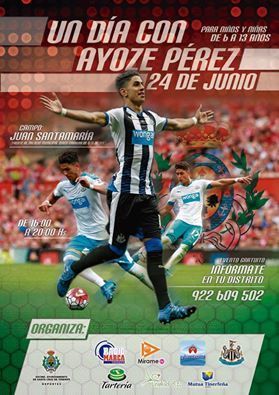 Cincuenta niños del municipio disfrutarán de un día con Ayoze Pérez