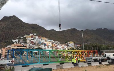 Una pasarela de colores conectará San Andrés con Las Teresitas