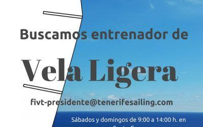 OFERTA DE EMPLEO: Entrenador de vela ligera para la Federación Insular de Vela