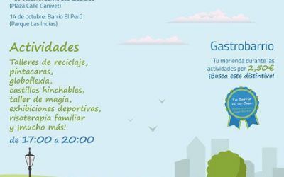 «Tu barrio es tu casa» impulsará actividades para toda la familia en los barrios del Distrito Salud-La Salle