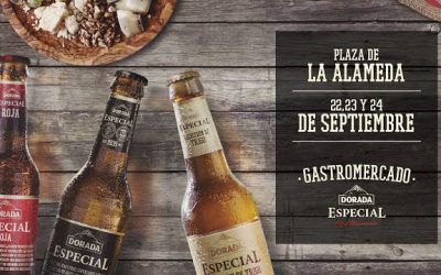 Dorada sale a la calle para invitar a probar su cerveza más pura