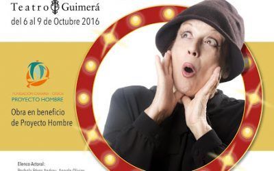 Pochola Pérez-Andreu protagonizará de nuevo ’Vaya par de gemelas’ en el Teatro Guimerá