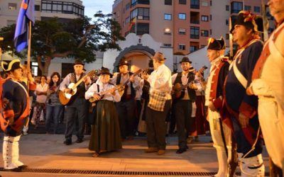 La recreación romera del Cristo de Paso Alto pone el epílogo a las fiestas de El Toscal