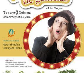 ‘Vaya par de gemelas’ regresa al Teatro Guimerá con Pochola Pérez-Andreu