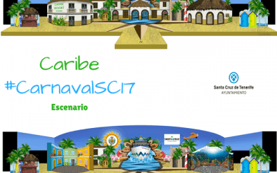 Fiestas presenta el escenario del Carnaval de Santa Cruz de Tenerife 2017