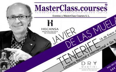 El reputado coctelero Javier de las Muelas impartirá una clase magistral en Santa Cruz