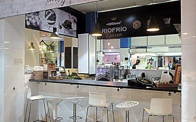 Dos Grados Centígrados lleva el Caviar de Riofrío a la pescadería de La Recova