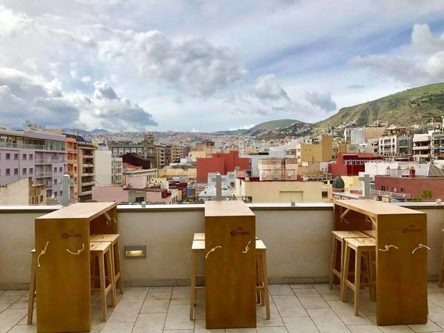 El Hotel NH convierte su terraza en un chillout con vistas a Santa Cruz