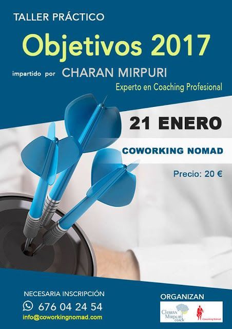 Coworking Nomad organiza un curso para aprender a priorizar los objetivos