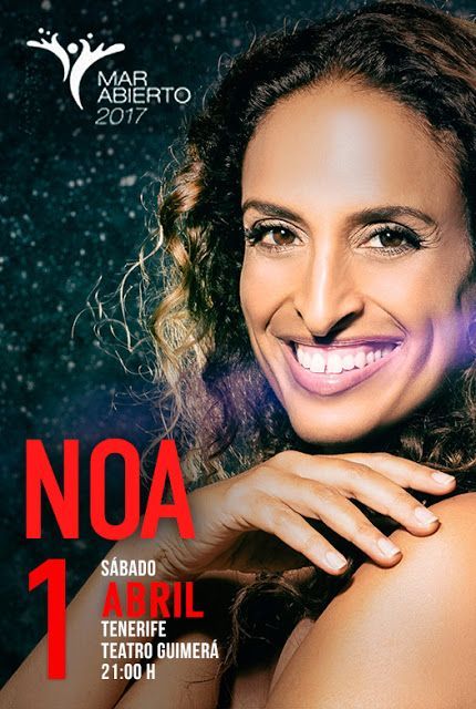 El Festival Mar Abierto 2017 arrancará con el concierto de Noa en el Teatro Guimerá
