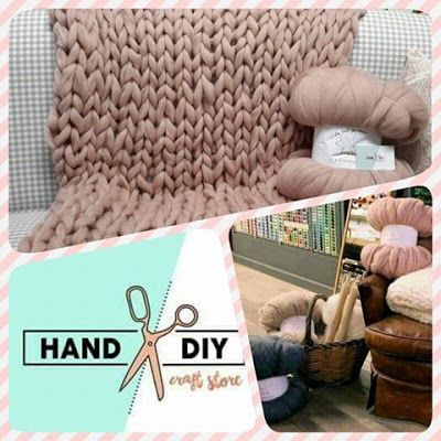Hand-Diy repetirá los talleres de mantas XXL