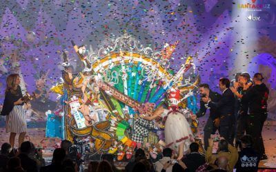 Amaia Hernández se convierte en la nueva Reina Infantil del Carnaval chicharrero