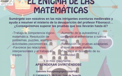 Gabpse organiza un nuevo taller con las matemáticas como protagonista