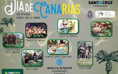 Más de una veintena de actos dinamizarán mañana el Día de Canarias en Santa Cruz