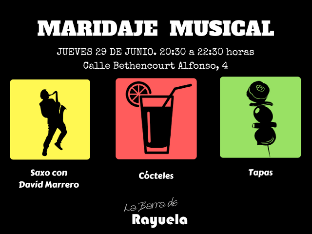 El Café-Teatro Rayuela celebra este jueves su primer `Maridaje Musical´