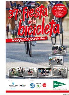 Santa Cruz celebra este domingo la trigésimo séptima edición de la Fiesta de la Bicicleta