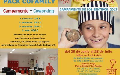 Coworking Nomad y SE TE VA LA OLLA se unen para ayudar este verano a los padres trabajadores