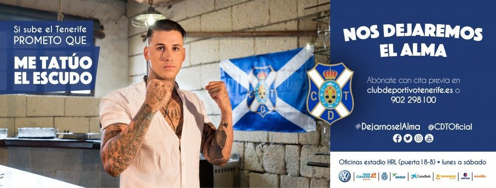El Club Deportivo Tenerife presenta la campaña de abonos para la nueva temporada