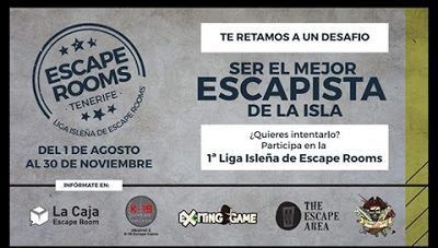 El 1 de agosto arranca la primera Liga Isleña de Escape Rooms