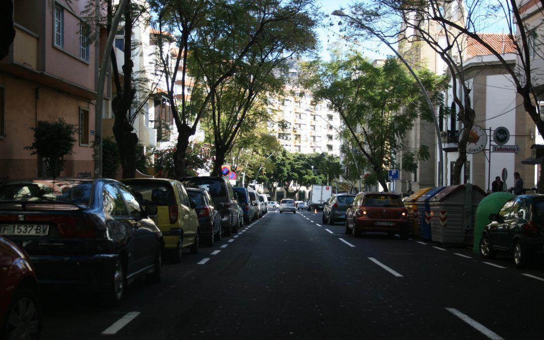 La remodelación de la calle Méndez Núñez incluye un nuevo tipo de arbolado