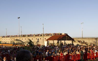 Puertos repite la travesía a nado con motivo de las Fiestas del Carmen