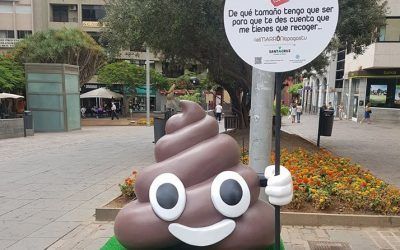 ‘El marrón lo pagas tú’,  campaña para erradicar excrementos de las calles