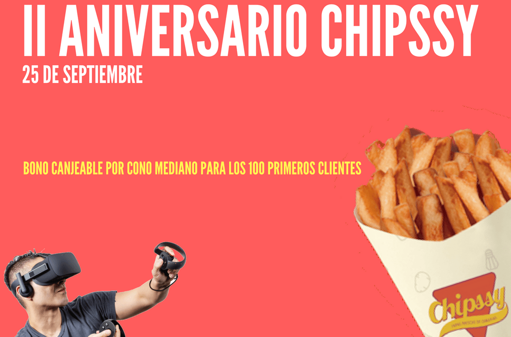 Chipssy prepara varias sorpresas para celebrar su segundo aniversario