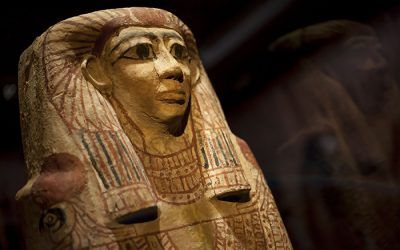 La exposición “Egipto. En busca de la eternidad” estará hasta el 27 de enero en la Fundación CajaCanarias