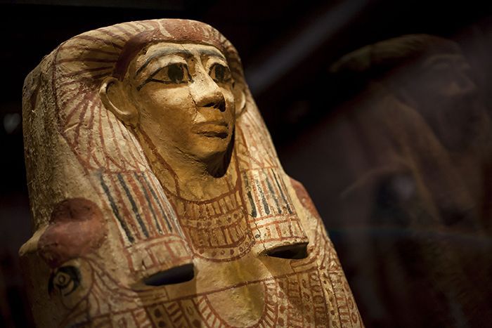 La exposición “Egipto. En busca de la eternidad” estará hasta el 27 de enero en la Fundación CajaCanarias