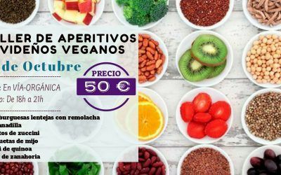 Vía Orgánica hará un taller de aperitivos navideños veganos el 26 de octubre