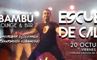 Escuela de Calor actuará este viernes 20 de octubre en Bambú Lounge Bar