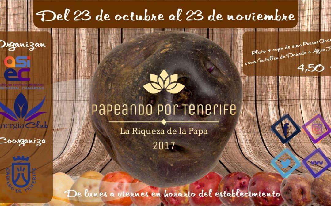 Este lunes arranca una ruta gastronómica con la papa canaria como protagonista