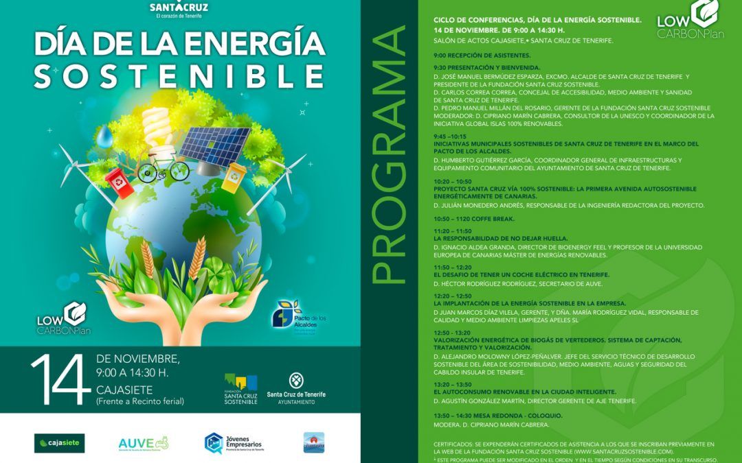 Santa Cruz dedicará una jornada para resaltar el beneficio de las energías renovables