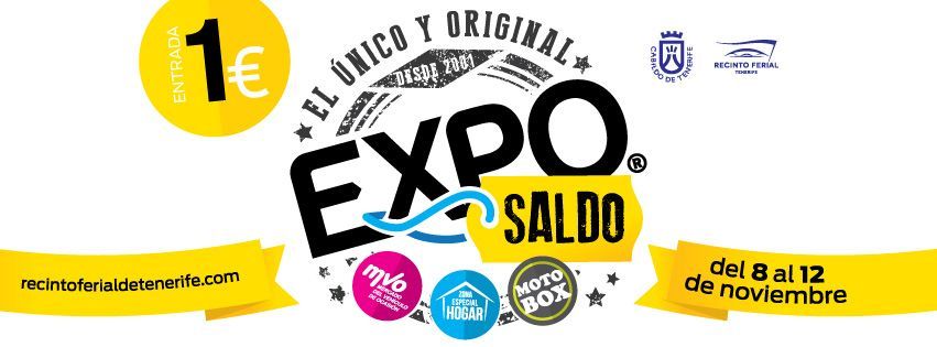 Exposaldo estará del 8 al 12 de noviembre en el Recinto Ferial de Tenerife