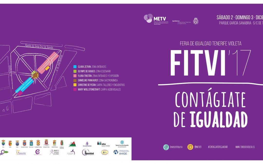 El Parque García Sanabria albergará este fin de semana la I Feria de la Igualdad Tenerife Violeta