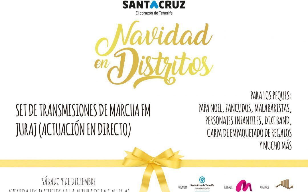 Marcha FM dinamizará la Avenida de Los Majuelos este sábado 9 de diciembre