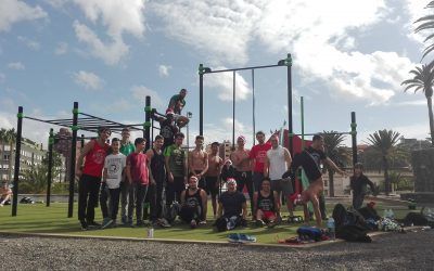 El club Calistenia Tenerife organiza una recogida solidaria de alimentos y juguetes