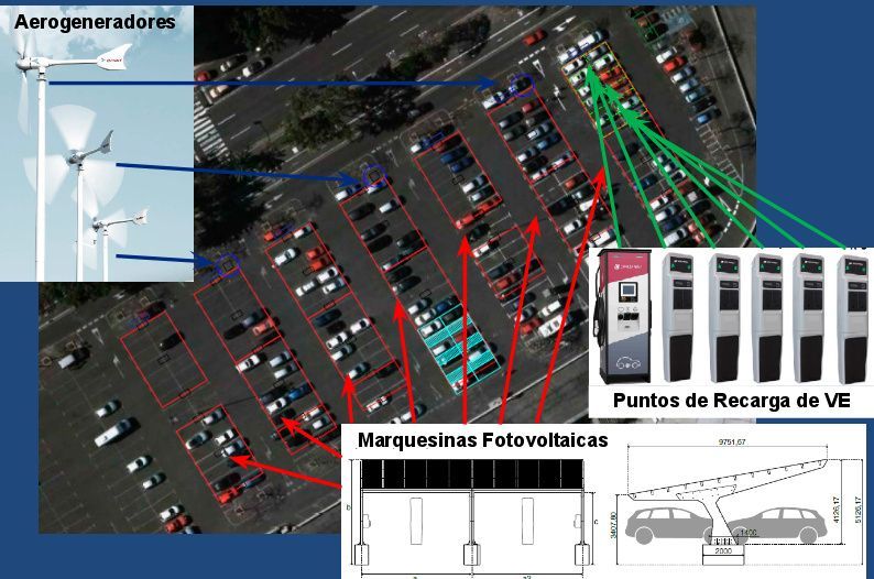 El paseo litoral de la capital será la vía 100% sostenible energéticamente de Canarias