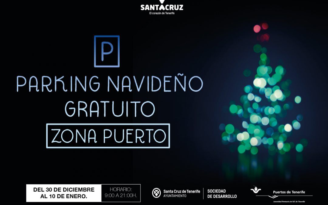 Santa Cruz contará con 650 aparcamientos más estas Navidades
