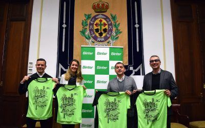 La Binter Night Run presenta la camiseta oficial de su tercera edición