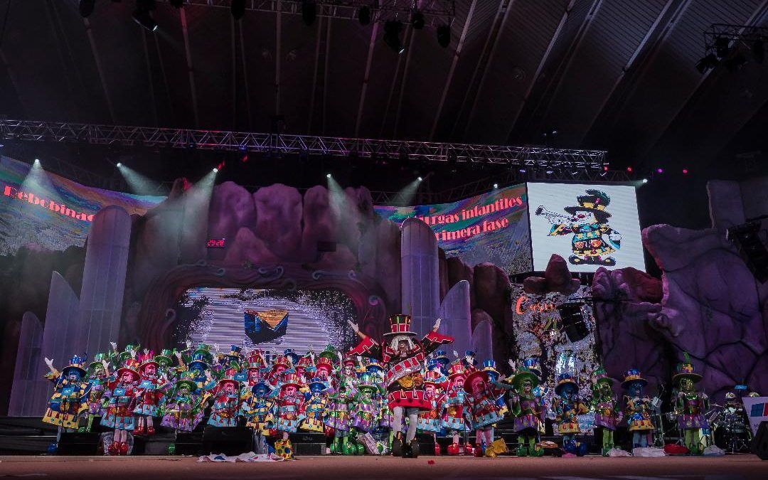 Rebobinados gana el premio de Interpretación del concurso de Murgas Infantiles