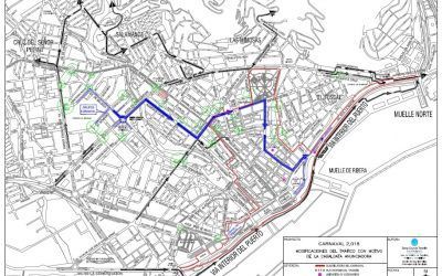 Así afectará al tráfico el inicio del Carnaval
