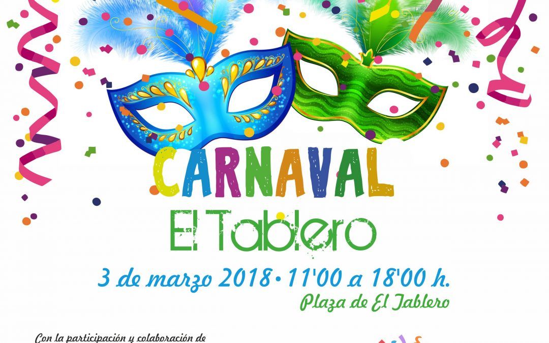 El Tablero celebra este sábado su particular fiesta de Carnaval
