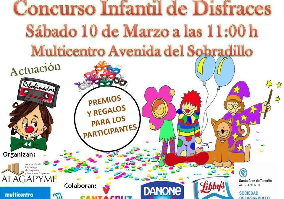El Multicentro Avenida de Los Majuelos alberga este sábado un concurso infantil de disfraces